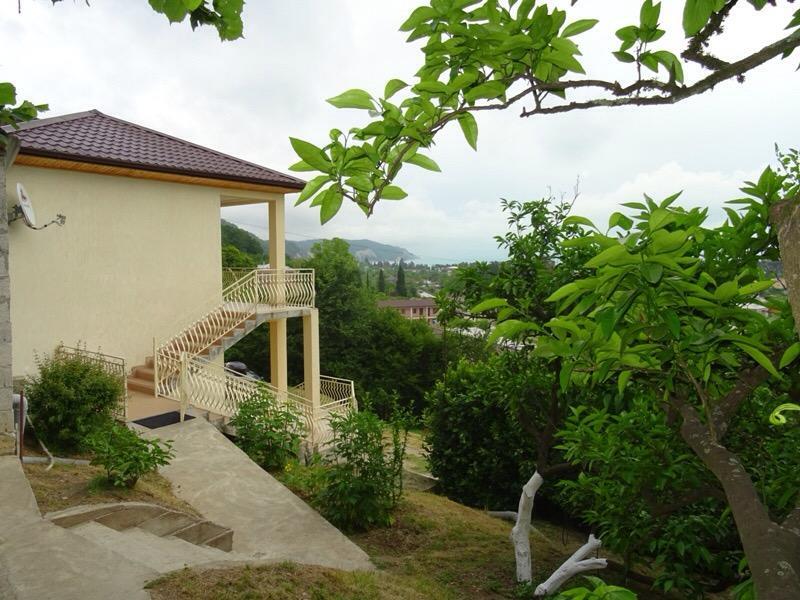 Guest House Panorama Pizunda Exterior foto