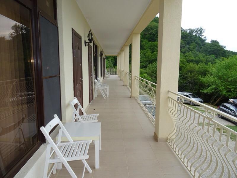 Guest House Panorama Pizunda Exterior foto
